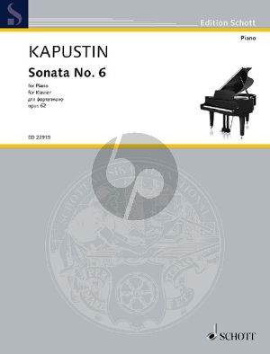 Kapustin Sonata No.6 Op.62 Piano solo