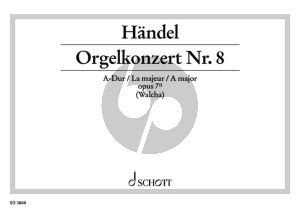 Orgelkonzert No.9 A-dur Op. 7 No. 2 HWV 307 Orgelauszug