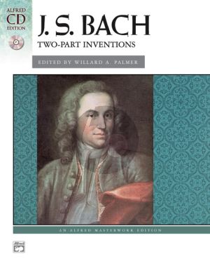 Bach Two-Part Inventions (Bk-Cd) (Palmer) Level: Intermediate / Late Intermediate