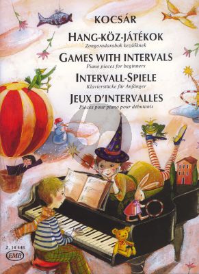 Kocsar Games with Intervalles Piano Pieces for Beginners