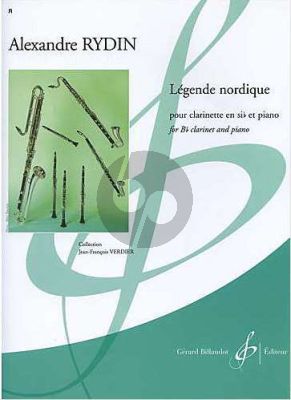 Rydin Legende Nordique Clarinette-Piano (Moyenne Difficulte [6])