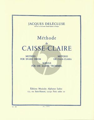 Delecluse Methode de Caisse Claire