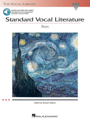Standard Vocal Literature Book-Audio Online