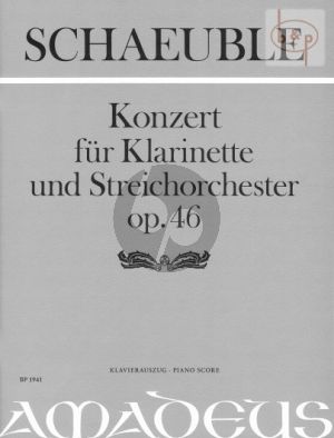 Concerto Op.46 (1969) (Clarinet-String Orch.)