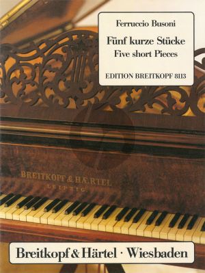 5 Short Pieces to cultivate polyphonic Playing K 296 Piano solo