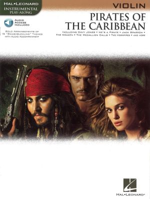 Pirates of the Caribbean for Violin Book with Audio Online