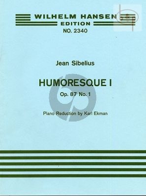 Humoresque No.1 Op.87 / 1