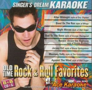 Old Time Rock & Roll Favorites Karaoke CD (Singer's Dream Karaoke)
