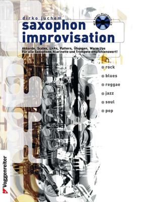 Juchem Saxophone Improvisation (Bk-Cd)