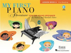 Faber My First Piano Adventure Lesson Book A Faber N. (Pre-Reading) (Book with Audio online)