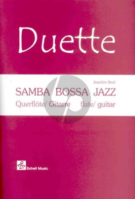 Storl Duette Samba Basso Jazz für Flote und Gitarre (Bk-Cd)