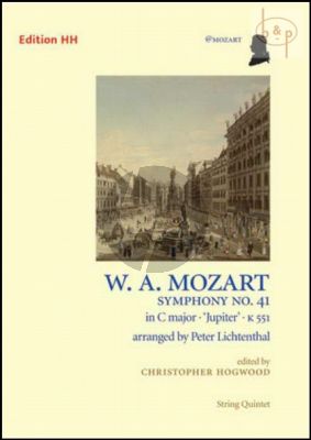 Symphony No.41 C-major KV 551 (2 Vi.- 2 Va.-Vc.) (Score/Parts)