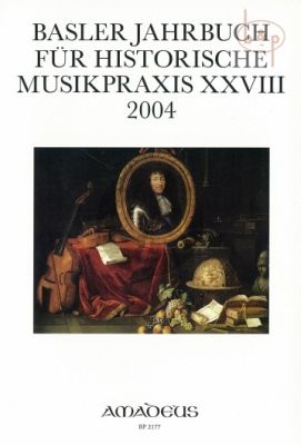 Jahrbuch fur Historische Musikpraxis Vol.28: 2004