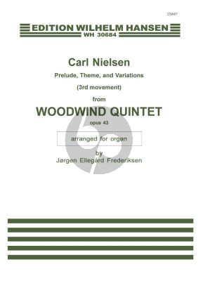 Nielsen Prelude-Theme and Variations from Quintet Op.43 for Organ