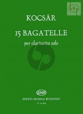 15 Bagatelles Clarinet solo