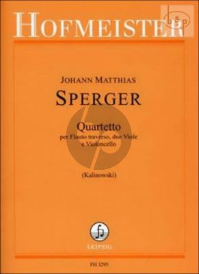 Quartet G-major (Fl.- 2 Va.-Vc.) (Score/Parts)