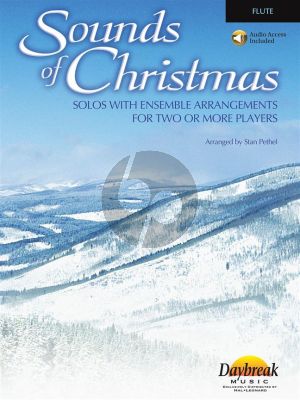 Sounds of Christams for Flute (Solos with Ensemble Arrangements for Two or More Players) (Book with Audio online)