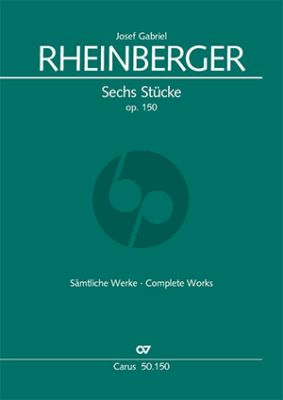 Rheinberger 6 Stucke Op.150 Violine-Orgel