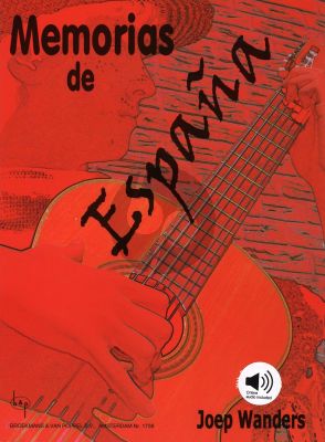 Wanders Memorias de Espana for Guitar (Bk-Cd) (17 Spanish Pieces Grade 3 / 4)
