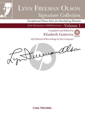 Freeman Olson Signature Collection Vol. 1 Piano (edited by Elizabeth Gutierrez)