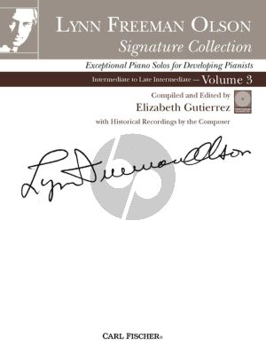 Freeman Olson Signature Collection Vol. 3 Piano (Bk-Cd) (edited by Elizabeth Gutierrez)