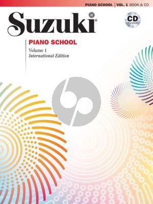 Suzuki Piano School Vol. 1 Book with CD (international edition)