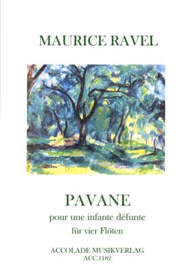 Ravel Pavane pour une infante defunte 4 Flöten