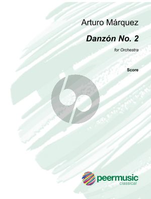 Marquez Danzon No.2 Orchester Full Score