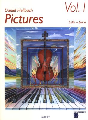 Hellbach Pictures Vol.1 for Cello and Piano Book with Cd