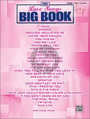 The Love Songs Big Book