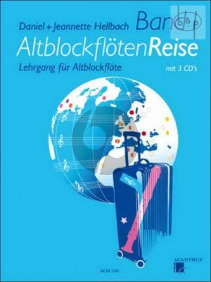 Altblockfloten-Reise Vol.1 Lehrgang Buch mit 3 CD's