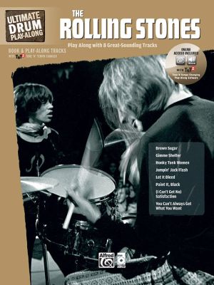 Rolling Stones Ultimate Drum Play-Along (Book with Audio online)