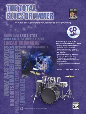 Bihlman The Total Blues Drummer (A Fun and Comprehensive Overview of Blues Drumming) (Bk-Cd)