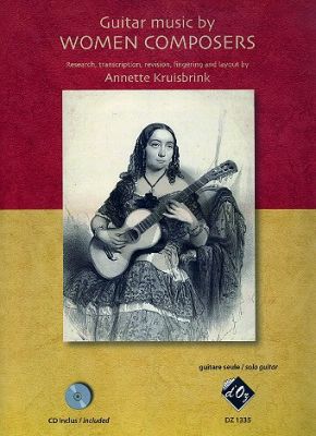 Album Guitar Music Woman Composers Guitar Book with Cd (edited by Annette Kruisbrink)