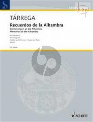 Recuerdos de la Alhambra (String Trio)