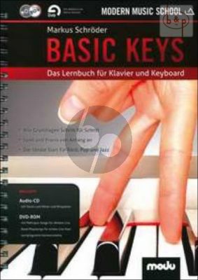 Basic Keys (Das Lernbuch fur Klavier und Keyboard) (Bk-Cd-DVD)
