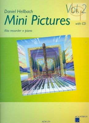 Mini Pictures Vol.2 for Treble Recorder (Bk-Cd)