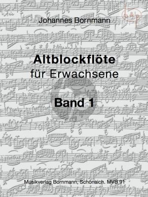 Altblockflotenschule fur Erwachsene Vol.1