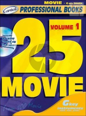 25 Movie Vol.1 (Bk-Cd)