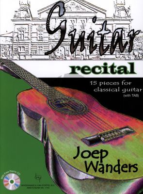 Wanders Guitar Recital (15 Pieces for Classical Guitar) (With TAB) (Bk-Demo Cd)
