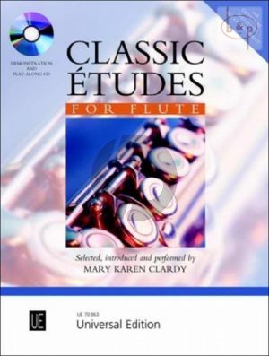 Classic Etudes for Flute (Bk with Demonstration and Play-Along Cd)