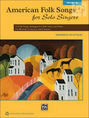 American Folk Songs for Solo Singers (13 Folk Songs for Recitals, Concerts and Contests)