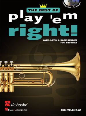 Veldkamp Best of Play'em Right (Trumpet) Book with Cd (Studies & Exercises Easy-Intermediate)