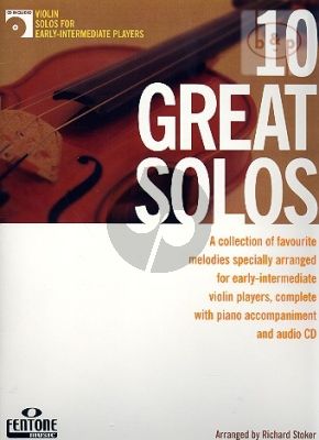 10 Great Solos for Violin (with Piano Accomp.) (Bk-Cd)