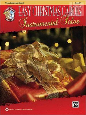 Easy Christmas Carols Instrumental Solos (Piano Accompaniment)