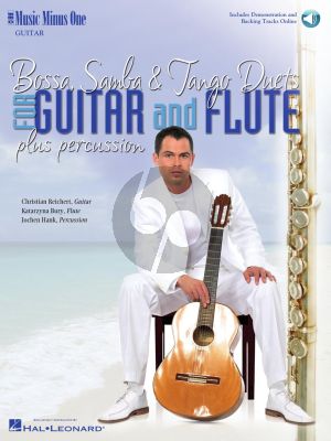 Bossa, Samba & Tango Duets for Guitar and Flute Guitar Edition (Book with Audio online) (MMO)