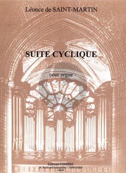 Saint Martin Suite Cyclique Opus 11 Orgue