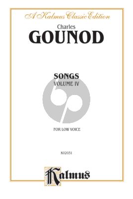 Gounod Songs Vol. 4 Low Voice