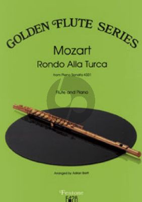 Mozart Rondo alla Turca from Sonata KV 331 Flute and Piano (arr. Adrian Brett)