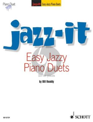 Readdy Jazz-It (Six Fun Pieces) Piano 4 hds (grade 3 - 4)